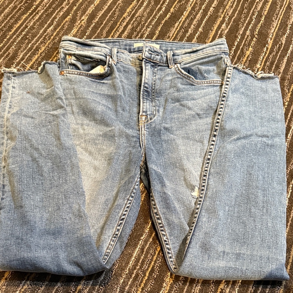 GRLFRND Blue Skinny Jeans